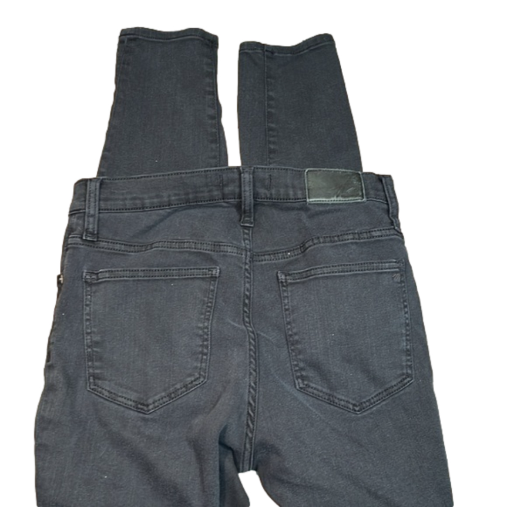 Women’s Madewell jeans black size 29 9 inch midrise skinny - Picture 5 of 5